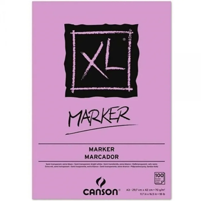 Supertrend XL Marker Defteri Pad A3 70 gr. 100 Sayfa