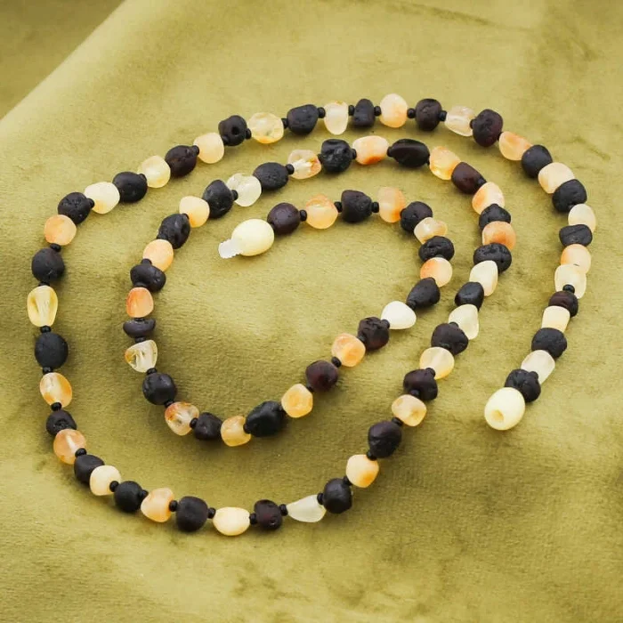 Supertrend Yetişkin Damla Kehribar Kolye