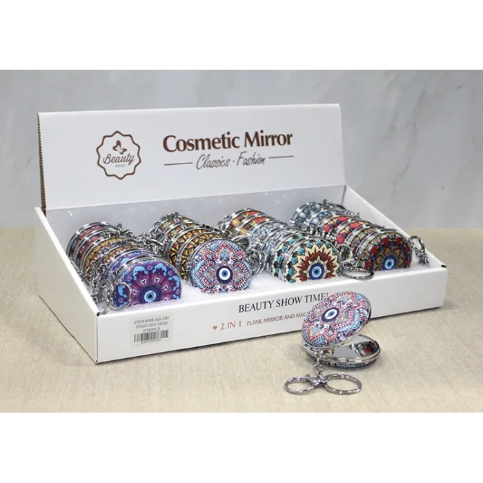 Taşlı El Aynası Anahtarlık SPR3767