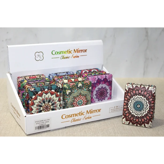 Taşlı El Aynası Dikdörtgen Kalın SPR3743