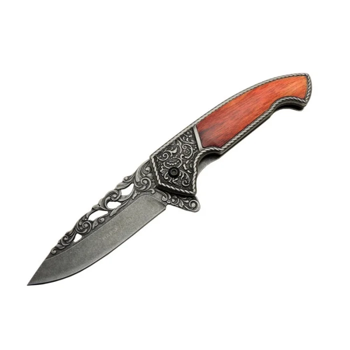 Texas Çakı İşlemeli Gül