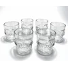 6Lı Cam Kurukafa Bardak Seti TKN5118