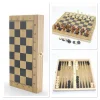 Ahşap Satranç ve Tavla Seti TKN4235
