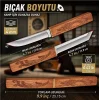 Çift Bıçak Tanto Ejder M390 Çelik 25 cm
