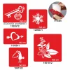 Dürüst Desenler 5 li Set Geçici Dövme Kına Şablonu