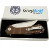 Grey Wolf D2 Kahve Cep Çakısı