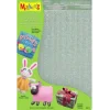 Makins Clay Texture Sheets Polimer Kil Doku Kalıbı 4lü Set E