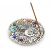 Metal 7 Çakra ( Chakra ) Buda Tütsülük Ksk2175
