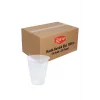 Plastik Bardak Ekonomik Şeffaf 180cc 100 Adet x 30 Paket Koli