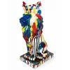 Renkli Dekoratif Polyester Aslan Figürü TKN5475