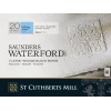 St. Cuthberts Mill Saunders Waterford Sulu Boya Defteri Blok Soğuk Baskı - Orta Doku 300 gr. 18x26 cm. 20 Yaprak