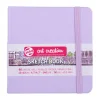 Supertrend Art Creation Sketchbook Sert Kapak Eskiz Çizim Defteri 140 gr. 12x12 cm. 80 yp. PASTEL LİLA