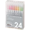 Supertrend Clean Color Real Brush Fırça Uçlu Marker Kalem Seti 24 Renk