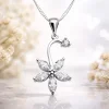 Supertrend Gümüş Çiçek Bayan Kolye