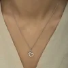 Supertrend Gümüş Kalp Bayan Kolye