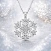Supertrend Gümüş Kar Tanesi Kolye
