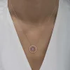 Supertrend ​gümüş Rose Nazar Kadın Kolye