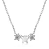Supertrend Gümüş Üç Yıldız Kolye