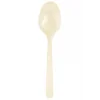 Supertrend Plastik Kaşık Krem 25li