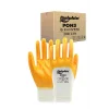 Supertrend Polyester Nitril İş Eldiveni Beyaz/Sarı PON3 10-XL 288 Çift - Koli