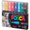 Supertrend Posca PC-1M 0.7 Su Bazlı Boyama Markörü Seti Ana Renkler 8 RENK