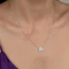 Supertrend Swa Taşlı Gümüş Fil Bayan Kolye