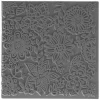 Supertrend Texture Plate Silikon Polimer Kil Desen ve Doku Kalıbı 9x9 cm. BLOSSOMS