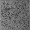 Supertrend Texture Plate Silikon Polimer Kil Desen ve Doku Kalıbı 9x9 cm. LEAVES