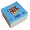 Supertrend Yapışkanlı Not Kağıdı Küp Blok 75x75 mm. 400 Yaprak PASTEL RENKLER