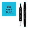 Touch Twin Marker Çizim Kalemi B66 Baby Blue