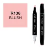 Touch Twin Marker Çizim Kalemi R136 Blush