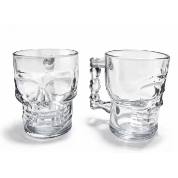 2Li Cam Kurukafa Kupa Bardak Seti TKN2148