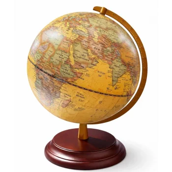 Dekoratif Işıklı Masa Üstü Dünya Küre TKN5261