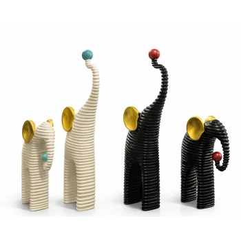 Dekoratif Polyester 2Li Fil Seti TKN4560