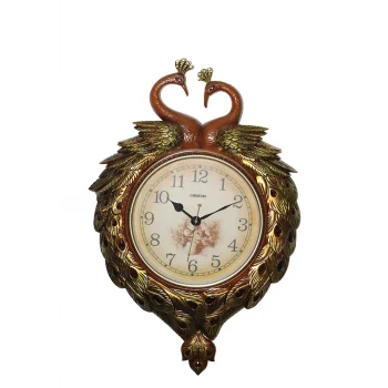 Duvara Asmalı Tavuskuşu Saat TKN1675