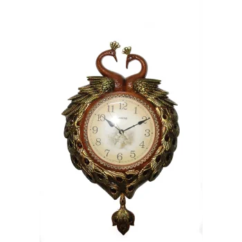 Duvara Asmalı Tavuskuşu Saat TKN1678