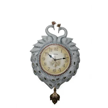 Duvara Asmalı Tavuskuşu Saat TKN1679