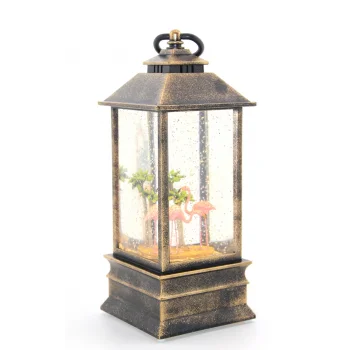 Flamingo Kar Küresi Işıklı 020-296