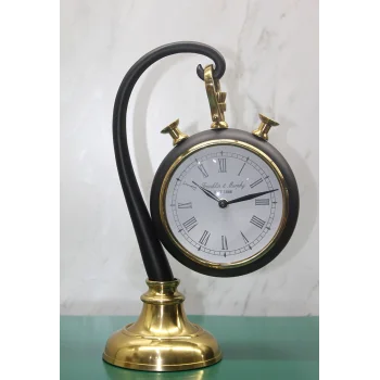 Pirinç Masa Üstü Saat 16161A