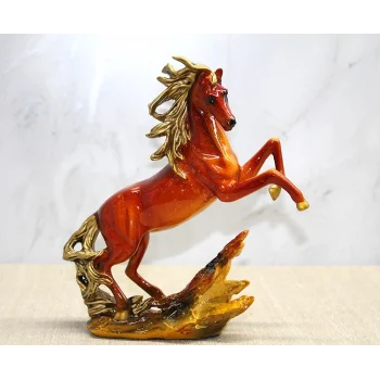 Polyester Şahlanmış At Figürü TKN4590