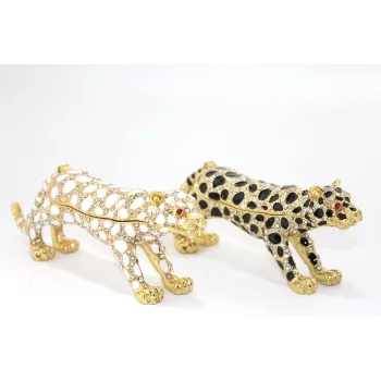 Swaroski Taşlı Tekli Leopar TKN1901