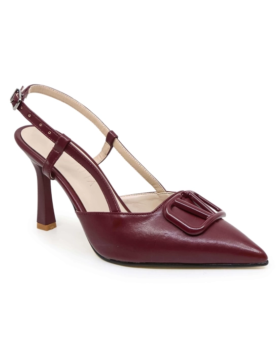 Liva V Detay Stiletto Bordo