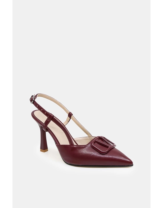 Liva V Detay Stiletto Bordo