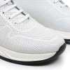 131 İçi Dışı Hakiki Deri Delik Detaylı Erkek Spor Ayakkabı Beyaz