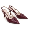 Liva V Detay Stiletto Bordo