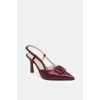 Liva V Detay Stiletto Bordo