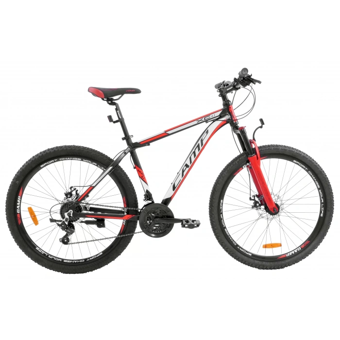 Belderia Camp Xc 4.1 27,5 Jant 18 Kadro Shimano St-Ef41 Vites Mekanik Disk Fren Kırmızı