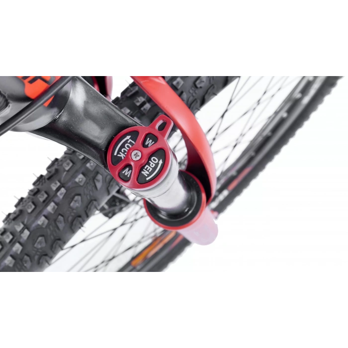 Belderia Camp Xc 4.1 27,5 Jant 18 Kadro Shimano St-Ef41 Vites Mekanik Disk Fren Kırmızı