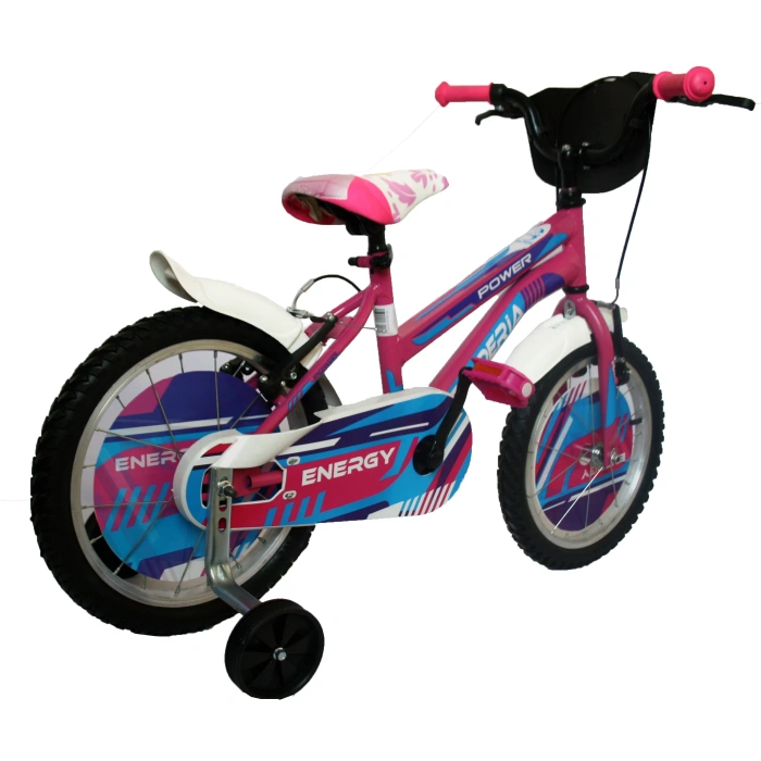 BELDERIA POWER 16 JANT VİTESSİZ V-FREN PEMBE ÇOCUK BİSİKLETİ