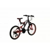 Belderia Vision Kings 20 Jant Microshift (3*7) Vites V-Fren Siyah-Kırmızı Çocuk Bisikleti